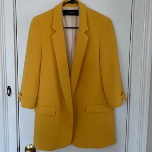 Yellow blazer, ZARA, size S